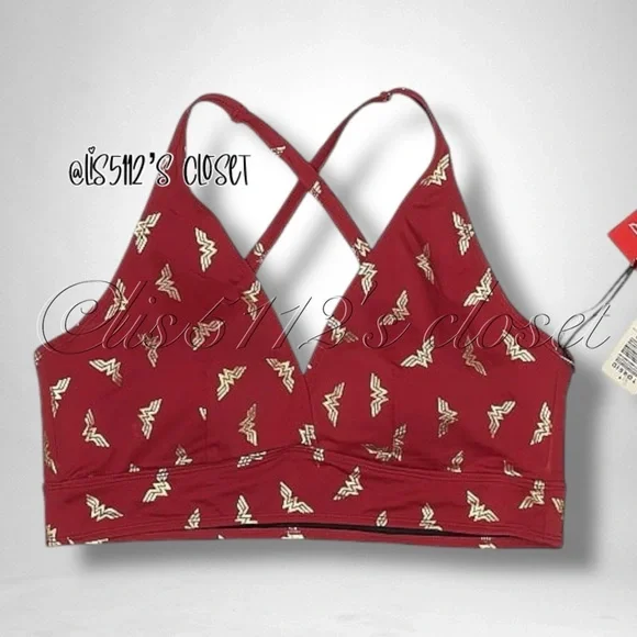 Torrid DC Comics Wonder Woman Triangle Bikini & Swim Skirt Swimsuit SET 2X 3X - Picture 4 of 16